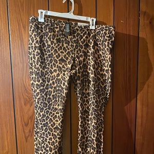 HUE, leopard leggings, Sz. XL